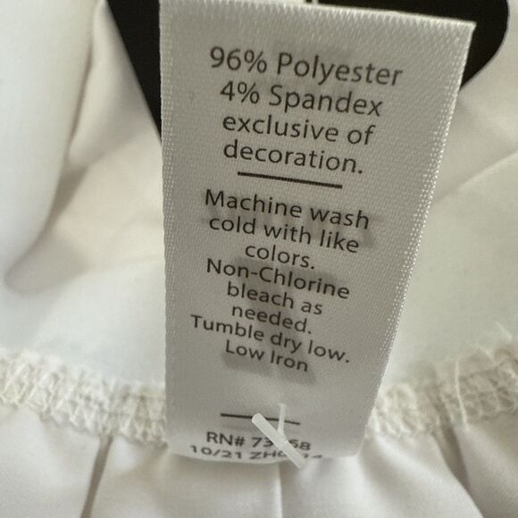 Zoozatz Mini Skirt Womens XL White ATM Aggies School Pleated Tennis Academia Y2K - Picture 7 of 8